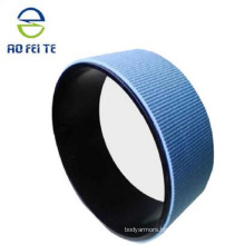 The newest product PVC high bearing Hand crafted back roller yoga wheel with customized